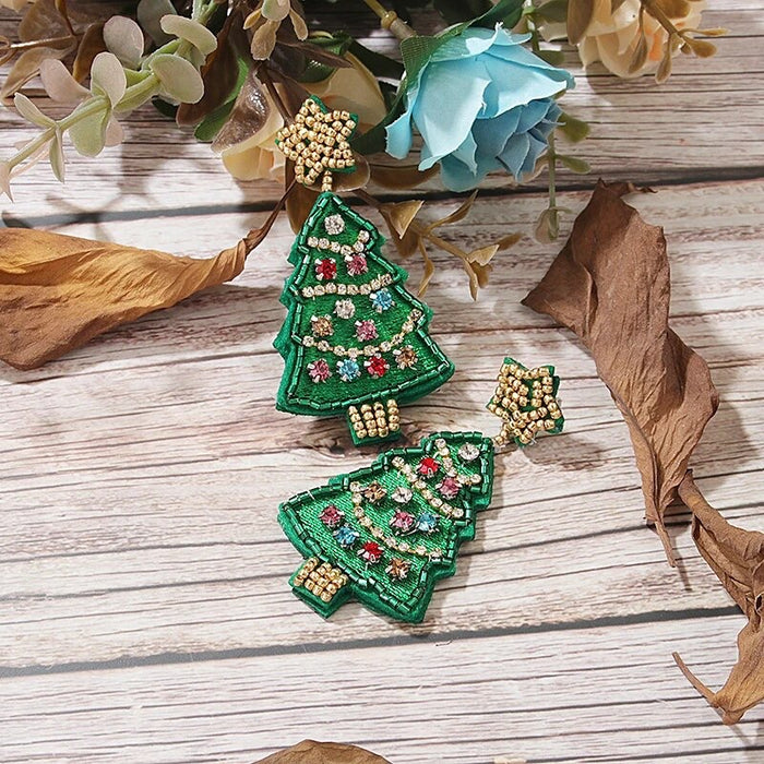 Christmas Pine Earrings - Boholuxe